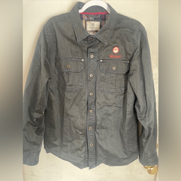 Legendary Whitetails Journeyman Jacket Waxed Flannel Lined Coat Men's Size M - Picture 1 of 8